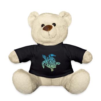 Schildkröte Chance und Wechsel - Teddy - Schwarz - Vorne