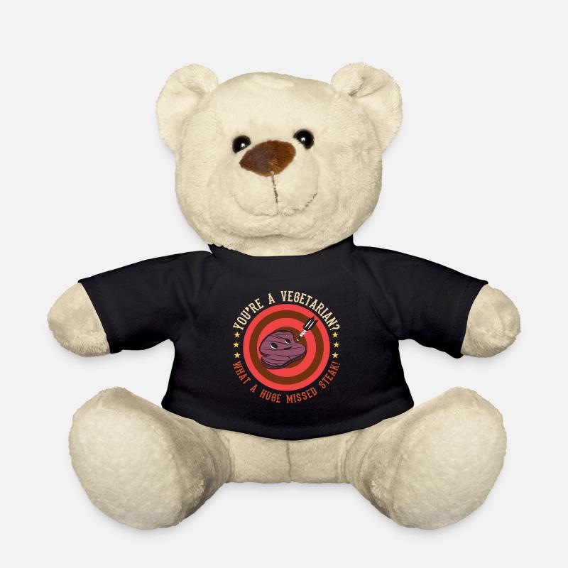Steak shirt - Teddy Bear - black