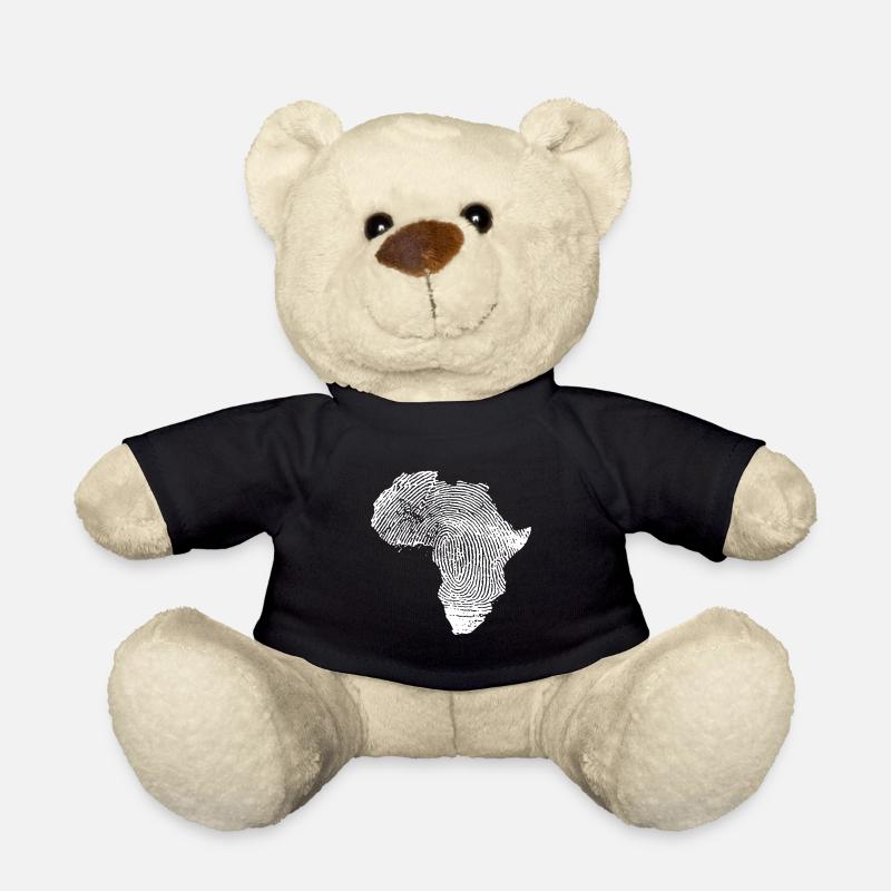 Afrika Afrika Kleidung Afrika Geschenk - Teddy - Schwarz