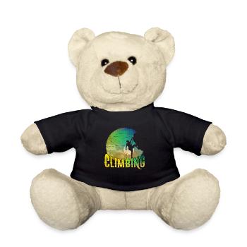 Climbing Climbers - Teddy Bear - black - Front