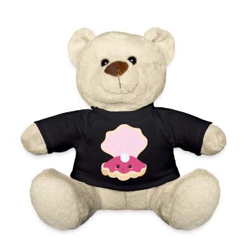 shell - Teddy Bear - black - Front