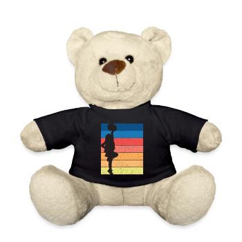 pom-pom girl - Nounours - noir - Devant
