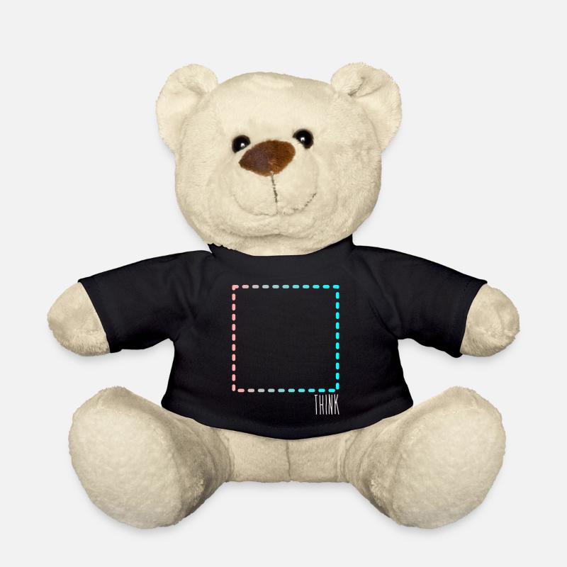 Think outside the Box - Teddy - Schwarz