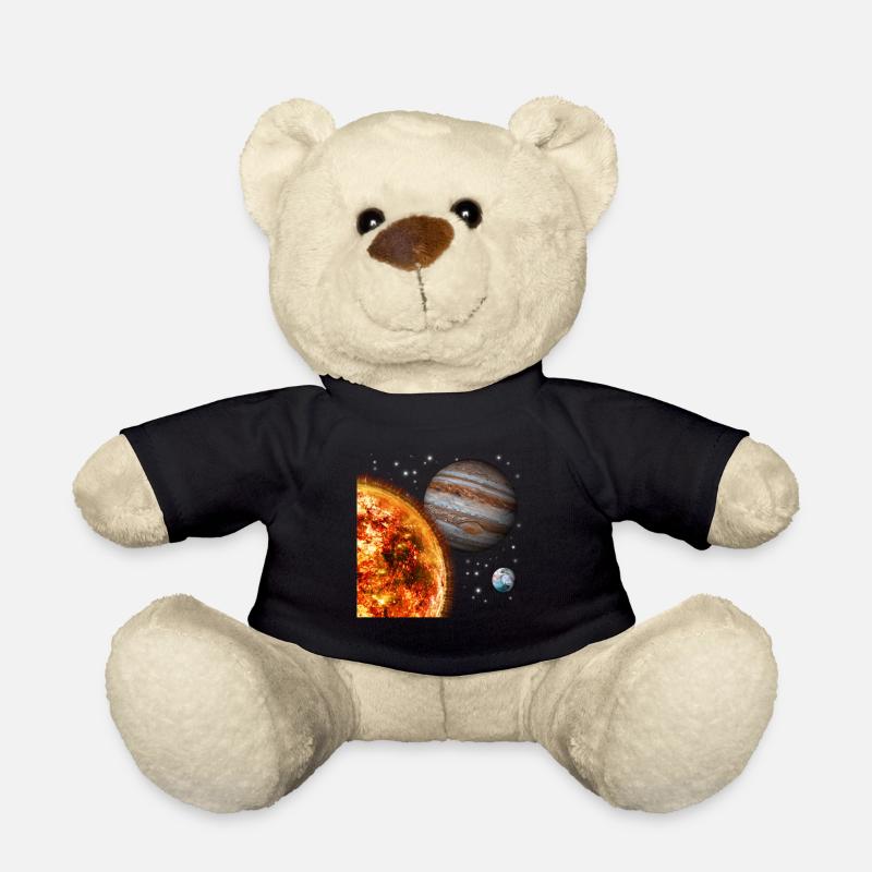 Weltraum - Teddy - Schwarz