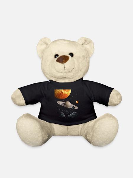 Space - Teddy Bear - black