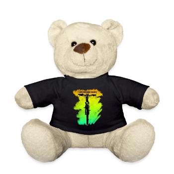 Life behind Bars Geschenk für Pedal & Lenkrad Fans - Teddy - Schwarz - Vorne