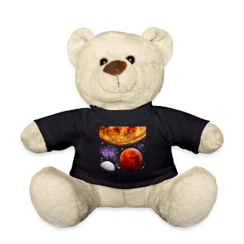 Weltraum - Teddy - Schwarz - Vorne