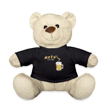 Bier Woche Durstiger Freitag Alkohol Wochenende - Teddy - Schwarz - Vorne