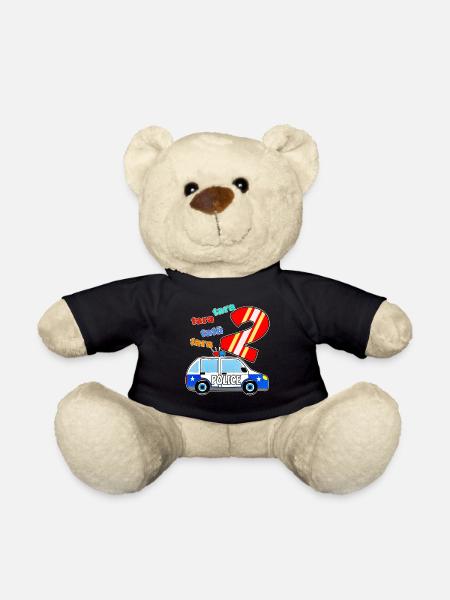 PolizeiAuto 2 - Teddy - Schwarz