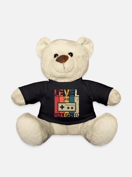 Level 40 freigeschaltet - Teddy - Schwarz