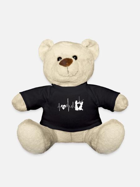 Kendo Kendo Heartbeat - Teddy Bear - black