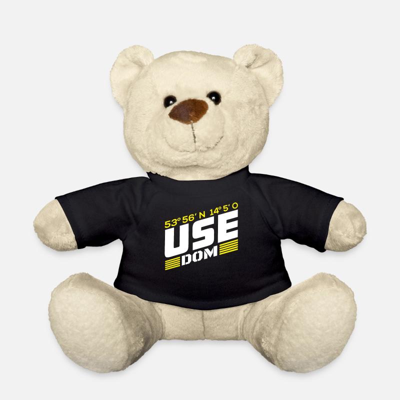 Usedom - coordonnées (italique) - Nounours - noir