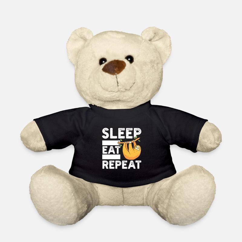 Faultiere - Teddy - Schwarz