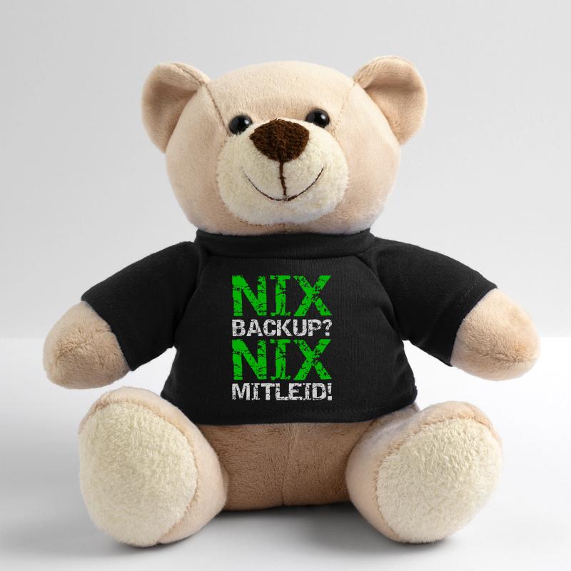 Nix Backup Nix Pity Disk Save Admin Teddy Bear