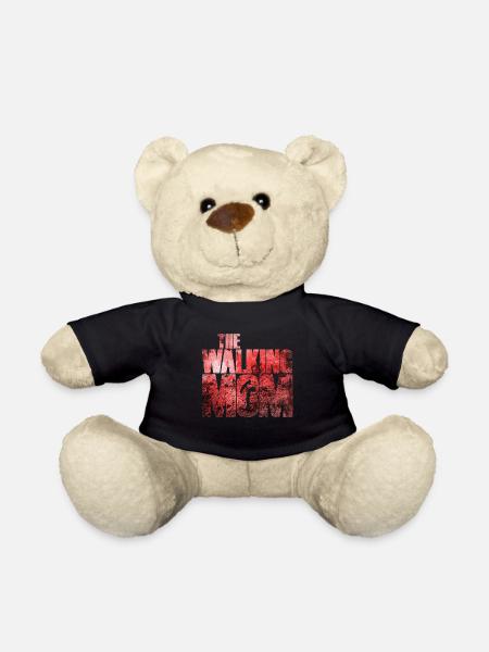 The Walking Mom mother and son daughter - Teddy Bear - black