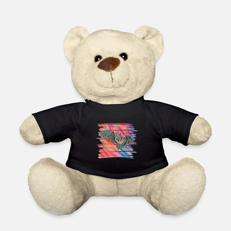 Fledermaus - Teddy - Schwarz
