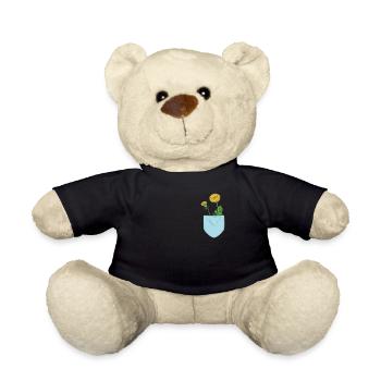 Pissenlit en sac cadeau pour les fans de pissenlit - Nounours - noir - Devant