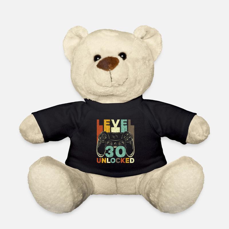 Level 30 Unlocked - Teddy - Schwarz