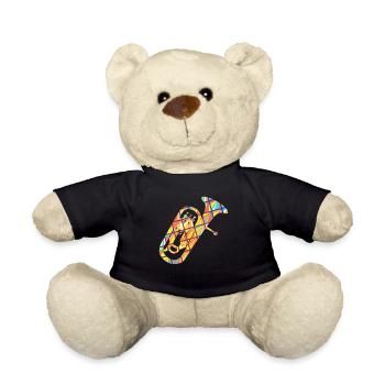 Baritone Geometric Shirt - Teddy Bear - black - Front