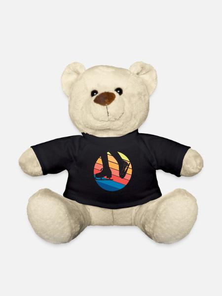 Eisschnelllauf Eiskunstlaufen Schlittschuh Winter - Teddy - Schwarz