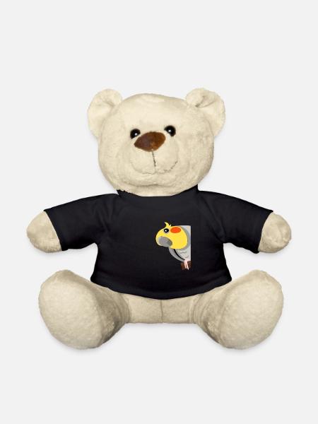 Nymphensittich niedlicher Papagei - Teddy - Schwarz