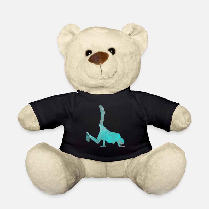 Streetdance Hip Hop Tanz Breakdance Geschenk - Teddy - Schwarz