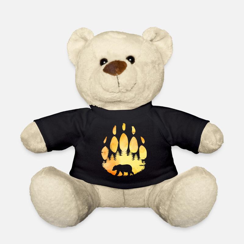 Bärentatze - Teddy - Schwarz