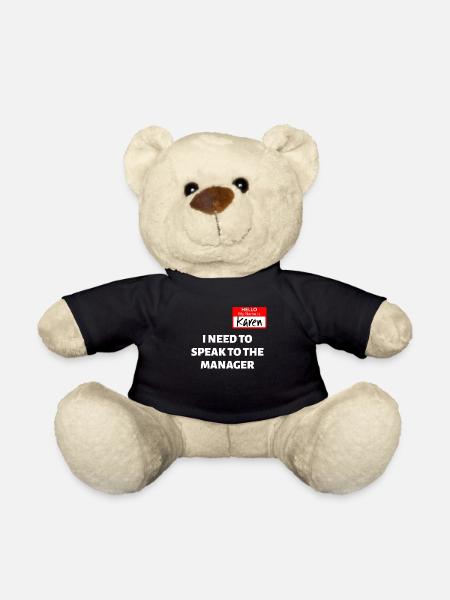 Costume de Karen / Parler au gérant / Drôle - Nounours - noir