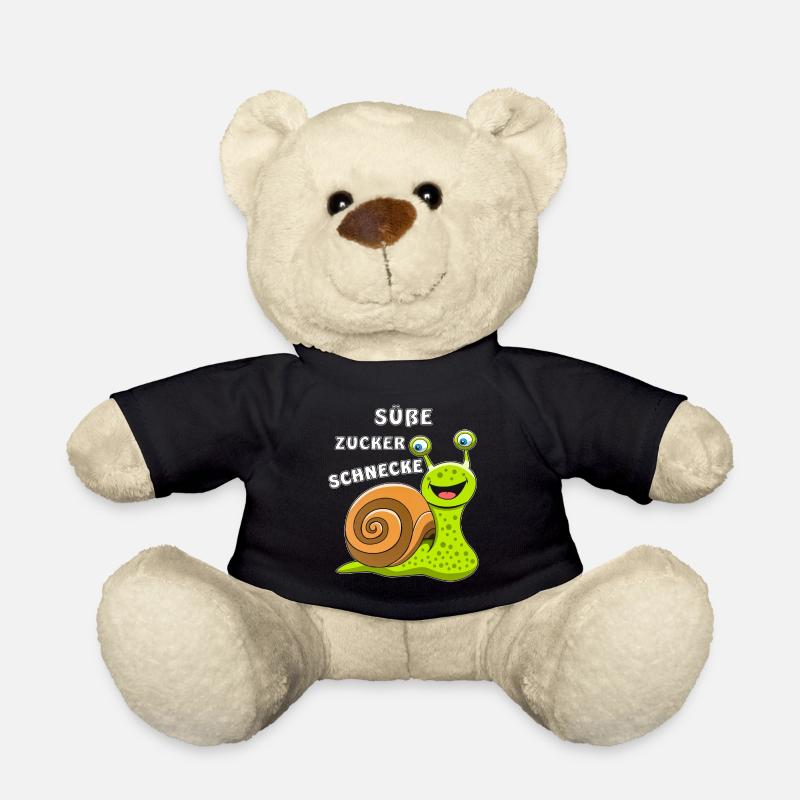 138 SUEßE ZUCKER SCHNECKE - Teddy - Schwarz