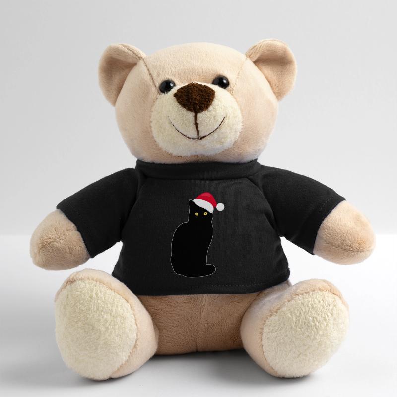 Funny cat christmas present gift idea Teddy Bear