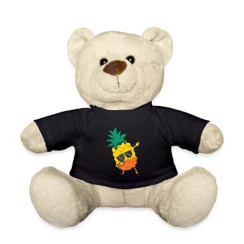 Pineapple Fruit Dabbing Pineapple - Teddy Bear - black - Front