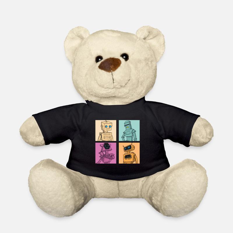 Roboter Robot - Teddy - Schwarz