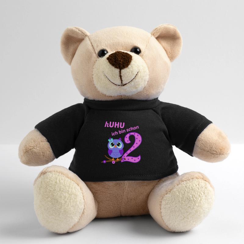 2.Geburtstag Geschenk Mädchen Eule Ich Bin schon 2 Teddy