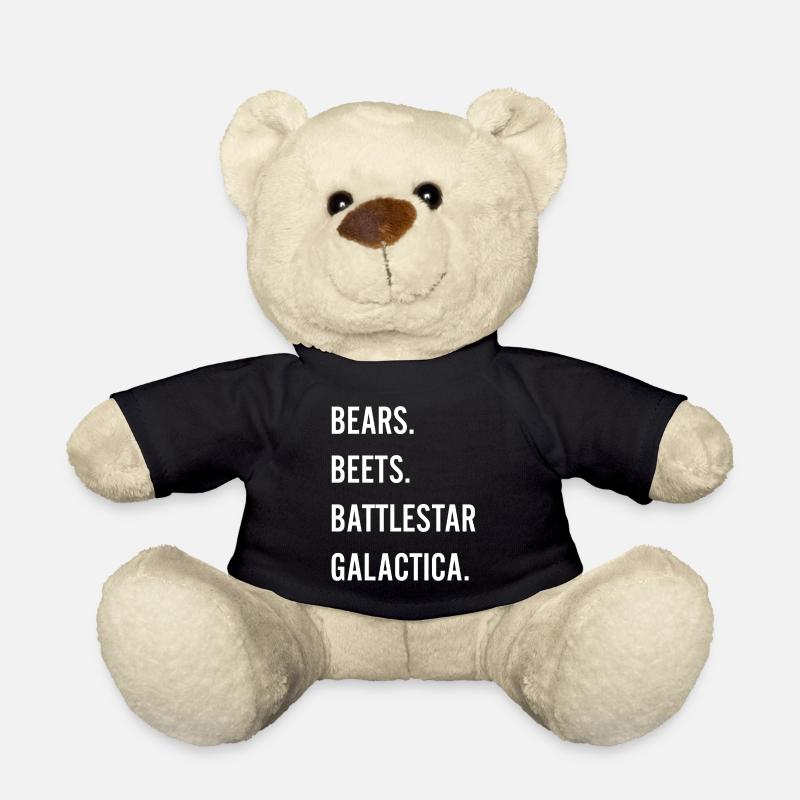 Ours Betteraves Battlestar Galactica - Nounours - noir