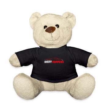 DRIFT HAPPENS - Motorsport drifting - Teddy Bear - black - Front