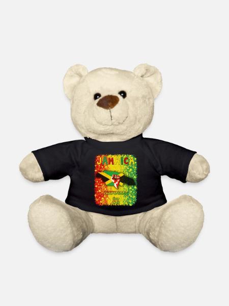 Jamaican Independent Day - Teddy Bear - black