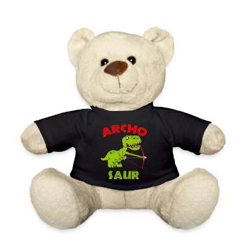 Archo Saurier Bogenschießen Bogenschützen Pfeil - Teddy - Schwarz - Vorne