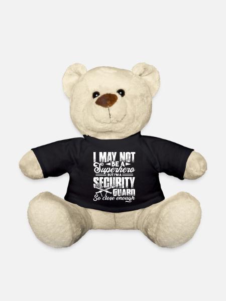 Security Guard I'm A Security Guard - Teddy Bear - black