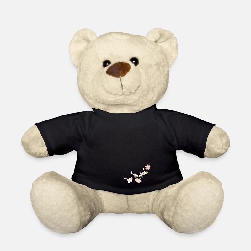 blumen - Teddy - Schwarz