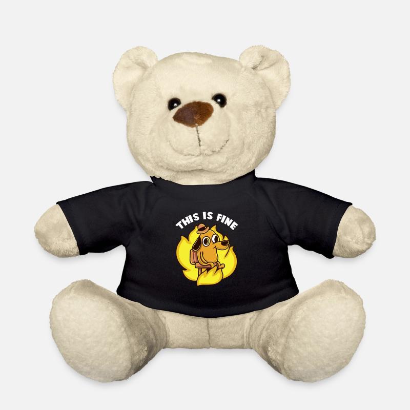 Das ist ein schönes Internet Meme - Teddy - Schwarz