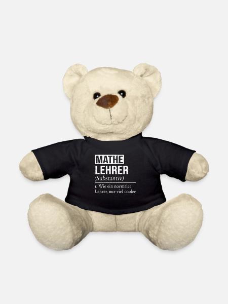 Mathematiker Lehrer Mathematik - Teddy - Schwarz