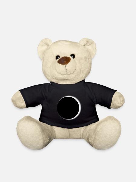 Lunar eclipse moon astronomy apocalypse galaxy - Teddy Bear - black