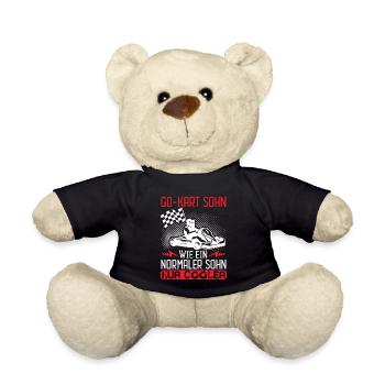 Go Kart Sohn Wie Ein Normaler Sohn Nur Cooler - Teddy - Schwarz - Vorne