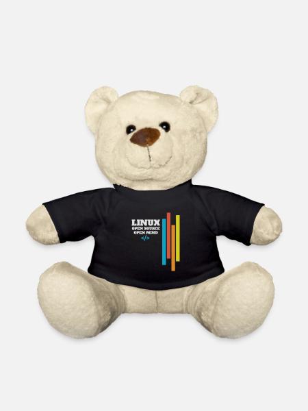 Cadeau d'administrateur de programmeur Linux - Nounours - noir