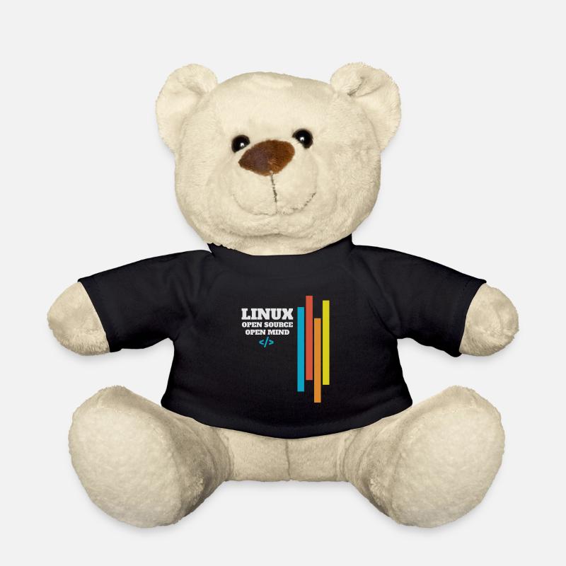Cadeau d'administrateur de programmeur Linux - Nounours - noir