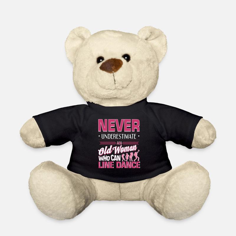Linedance Western Riverdance Danser idée cadeau - Nounours - noir