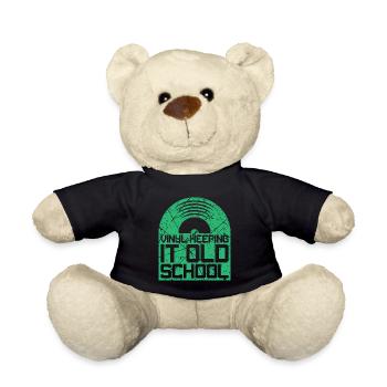 Vinyl Record Record Players Old School LPs - Teddy Bear - black - Front