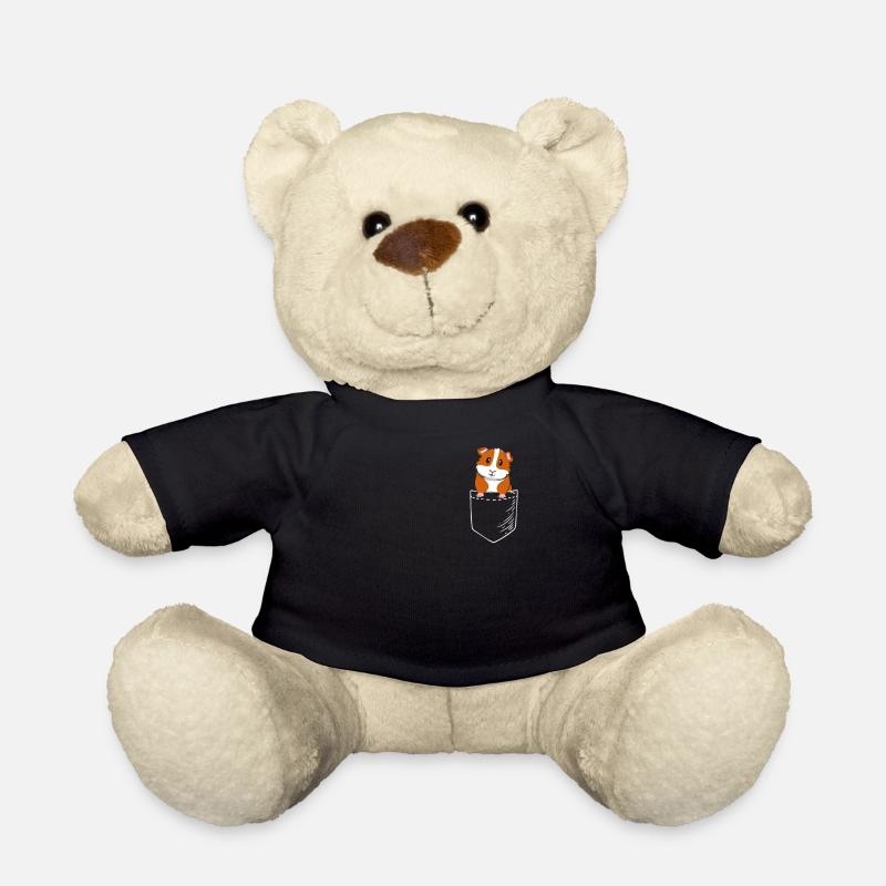Guinea Pig - Teddy Bear - black