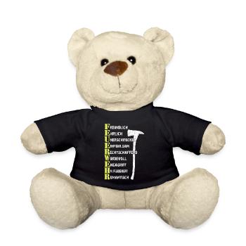 Feuerwehrhelden – Die wahren Alltagsretter - Teddy - Schwarz - Vorne