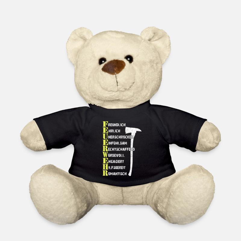 Feuerwehrhelden – Die wahren Alltagsretter - Teddy - Schwarz